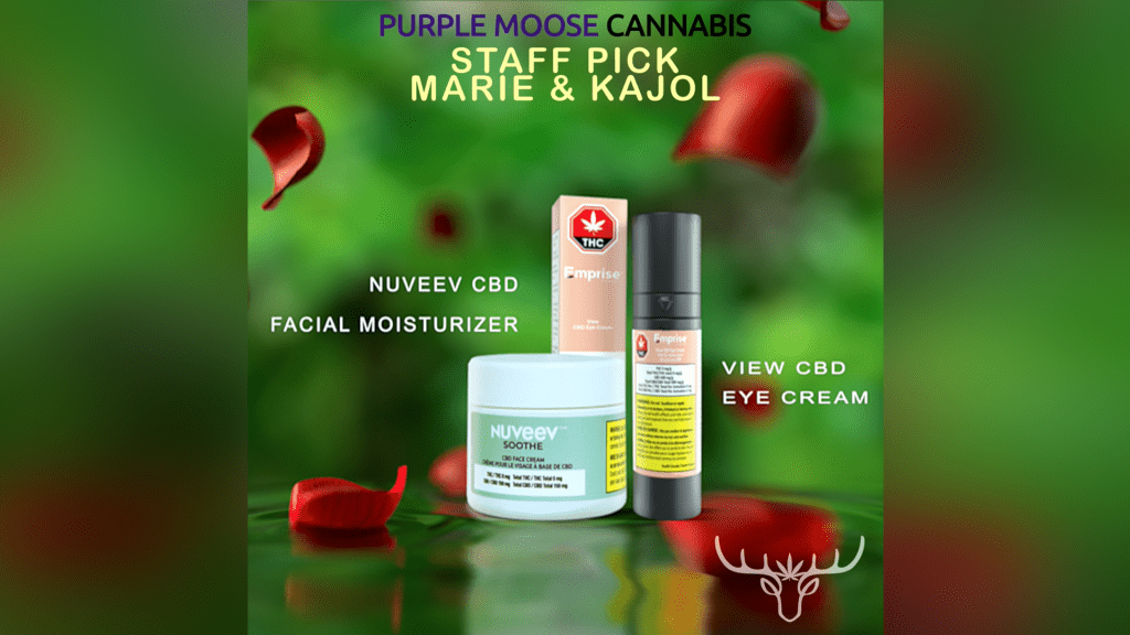 Nuveev CBD facial moisturizer & View CBD Eye Cream